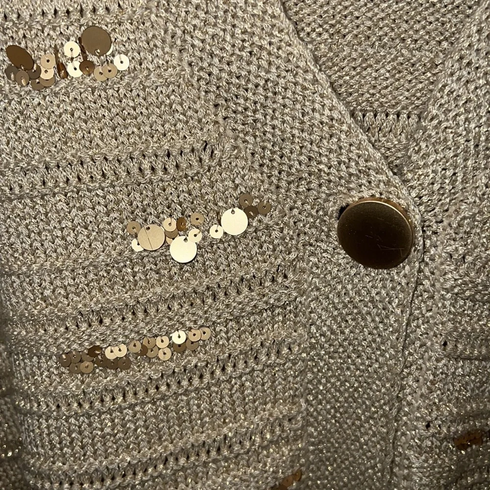 Gold Ruby Rd sweater - Picture 2 of 3